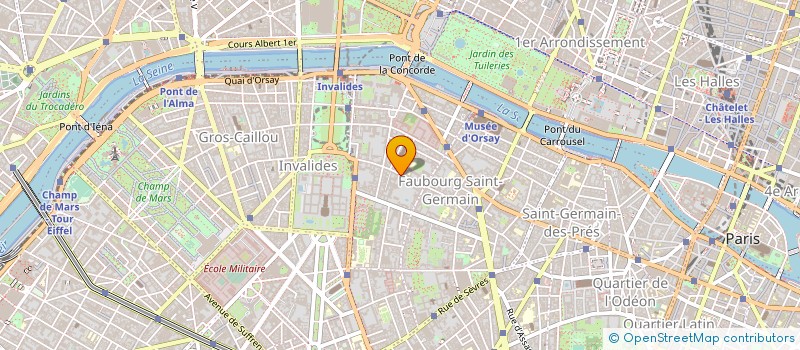 localisation de l'entreprise PHILARIS ANTILLES à PARIS