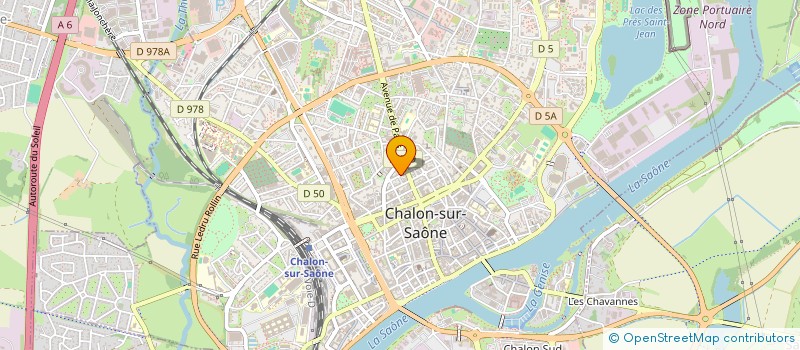 localisation de l'entreprise PHILARMIE à CHALON-SUR-SAONE