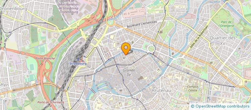 localisation de l'entreprise PHILAST à STRASBOURG