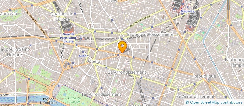 localisation de l'entreprise PHILATEC SARL  PARIS