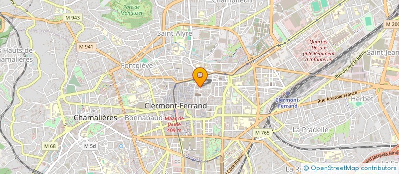 localisation de l'entreprise PHILATELIE CLERMONT FERRAND 96 à CLERMONT-FERRAND