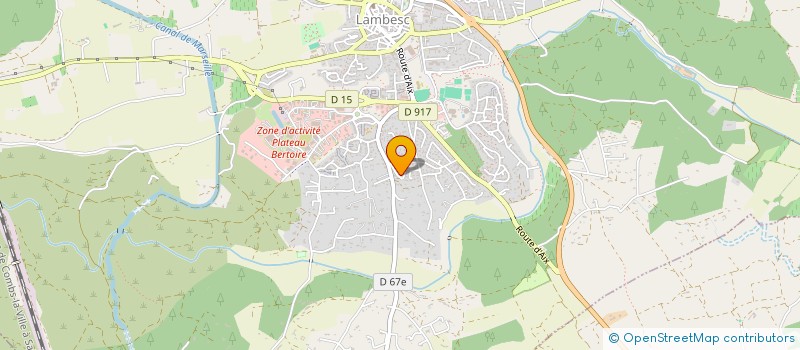 localisation de l'entreprise PHILATELIE JACQUEMARD COLLECTIONS  LAMBESC