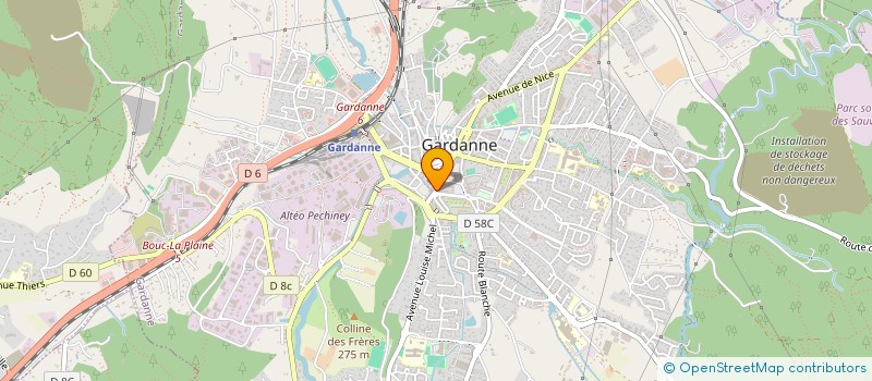 localisation de l'entreprise PHILATELIQUE DE GARDANNE à GARDANNE