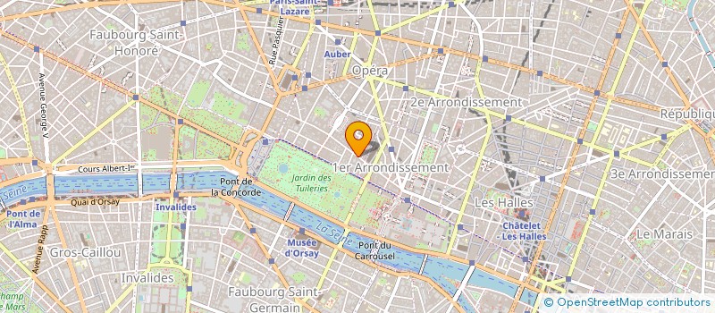 localisation de l'entreprise PHILATEX à PARIS