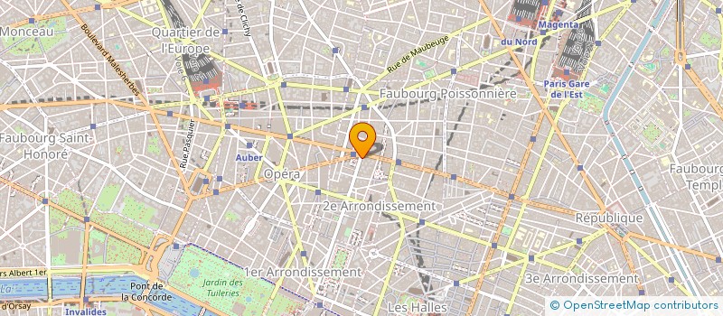 localisation de l'entreprise PHILAU à PARIS