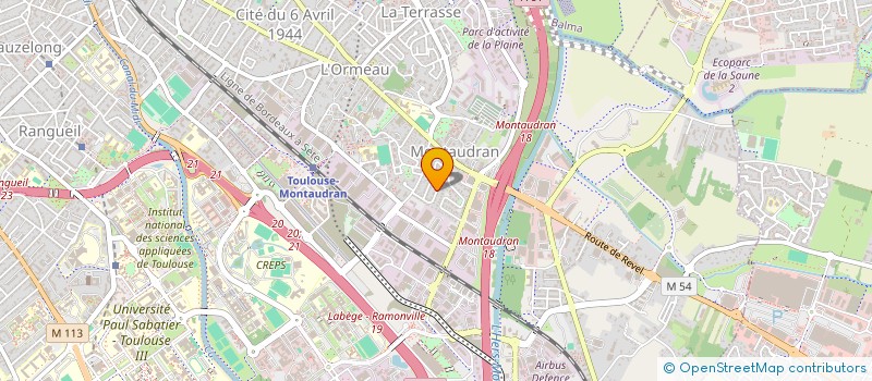 localisation de l'entreprise PHILAU à TOULOUSE