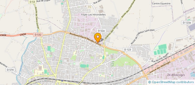 localisation de l'entreprise PHILAU  MOURS-SAINT-EUSEBE