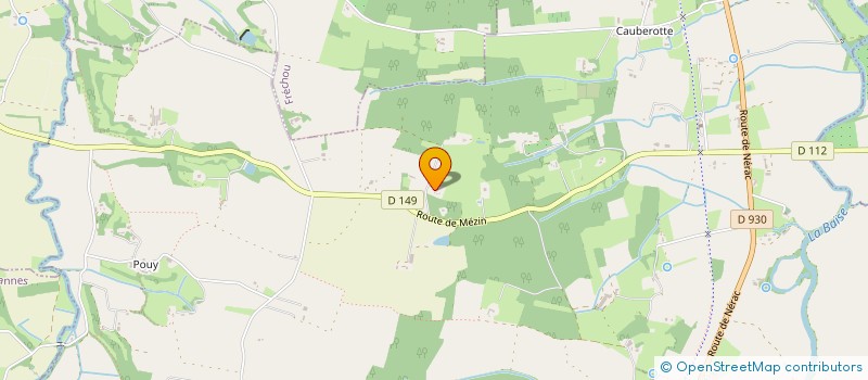 localisation de l'entreprise PHILAU  MONCRABEAU