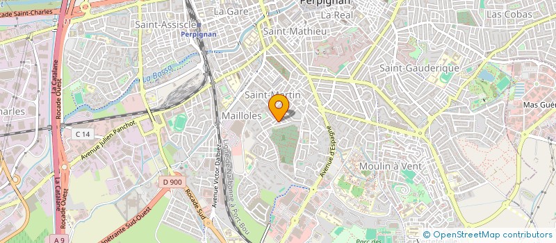 localisation de l'entreprise PHILAUR à PERPIGNAN
