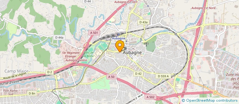 localisation de l'entreprise PHILAURE à AUBAGNE