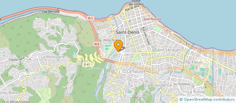 localisation de l'entreprise PHILAUSTRAL  SAINT-DENIS