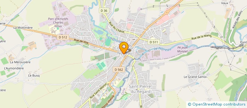 localisation de l'entreprise PHILBE  CONDE-EN-NORMANDIE