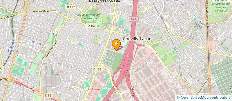 localisation de l'entreprise PHILBER à CHEVILLY-LARUE