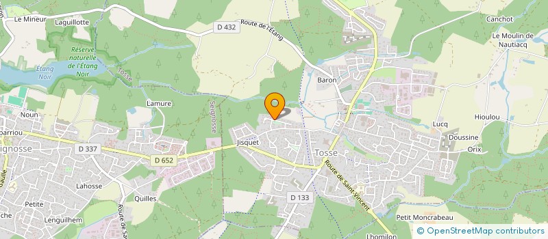 localisation de l'entreprise PHILBRIG- ANDCO  TOSSE