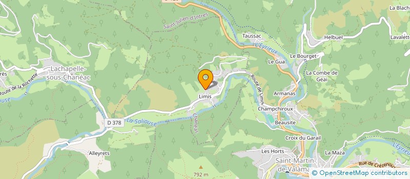 localisation de l'entreprise PHILBY  CHANEAC