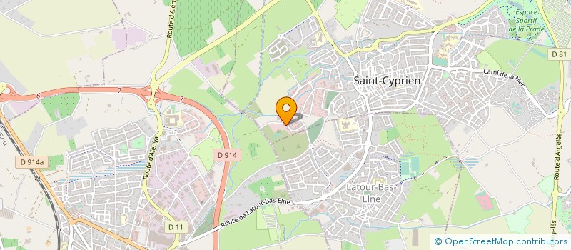 localisation de l'entreprise PHILCE à SAINT-CYPRIEN