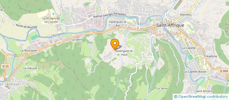 localisation de l'entreprise PHILCHRYS  ST-AFFRIQUE