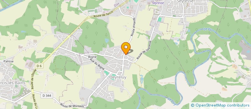 localisation de l'entreprise PHILCO  OEYRELUY