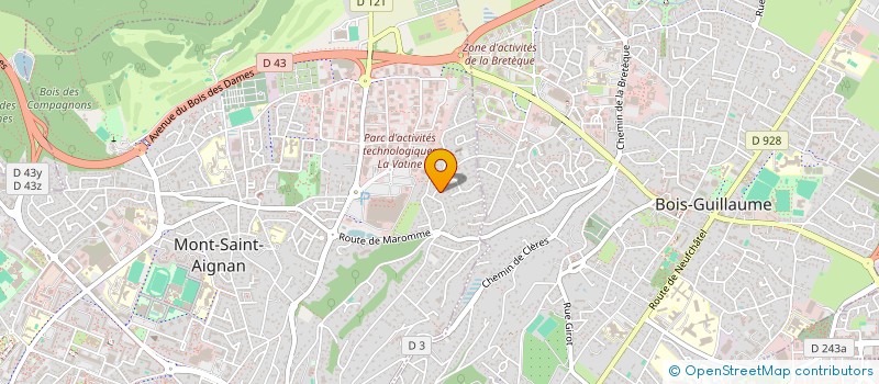 localisation de l'entreprise PHILCO  MONT-SAINT-AIGNAN