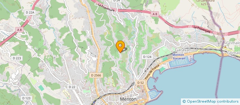 localisation de l'entreprise PHILCO à MENTON