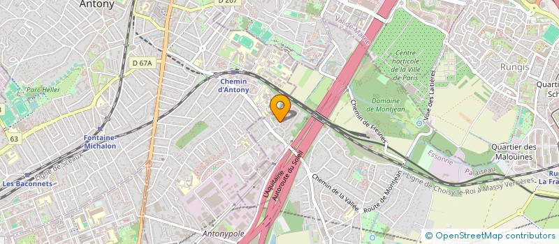 localisation de l'entreprise PHILCOM91 à WISSOUS