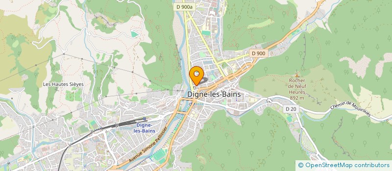 localisation de l'entreprise PHILCOMFOR  DIGNE-LES-BAINS