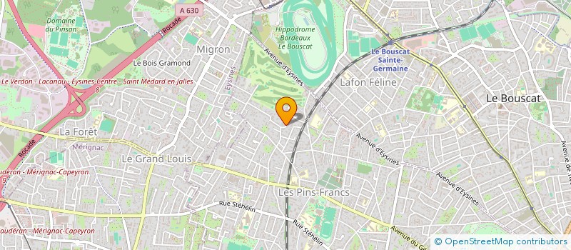 localisation de l'entreprise PHILDO  BORDEAUX