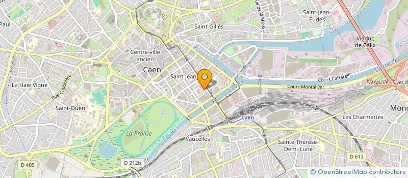 localisation de l'entreprise PHILDRINE à CAEN