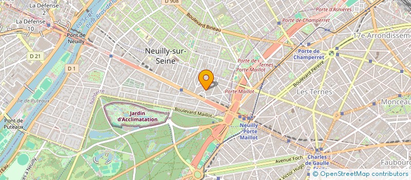 localisation de l'entreprise PHILDUPONT INVEST à ALFORTVILLE