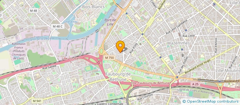 localisation de l'entreprise PHILEA à LILLE