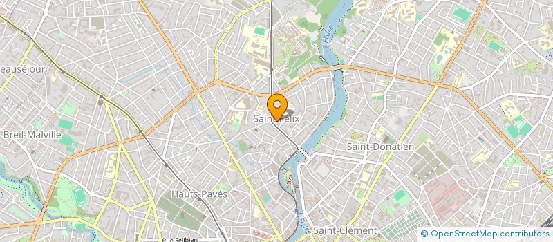 localisation de l'entreprise PHILEAS 3 à NANTES