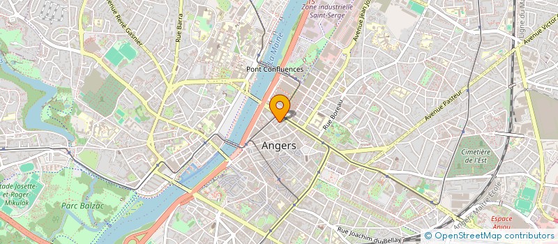 localisation de l'entreprise PHILEAS à ANGERS