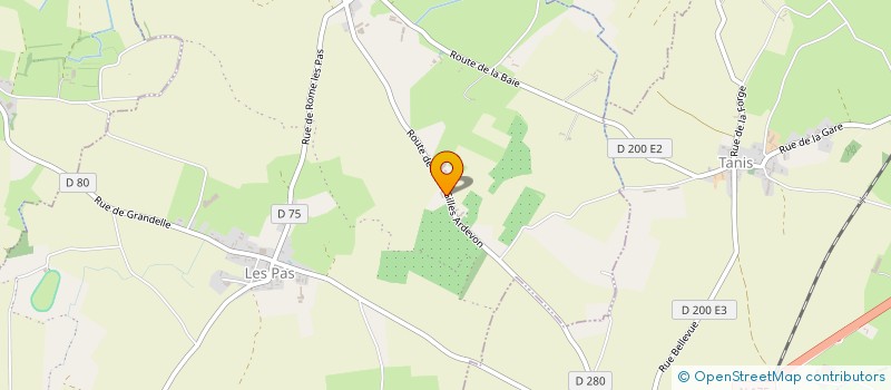 localisation de l'entreprise PHILEAS  PONTORSON