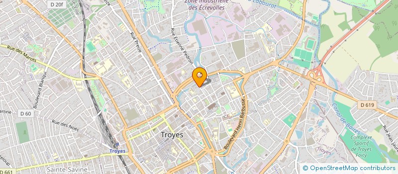 localisation de l'entreprise PHILEAS CONSEIL & PATRIMOINE à TROYES