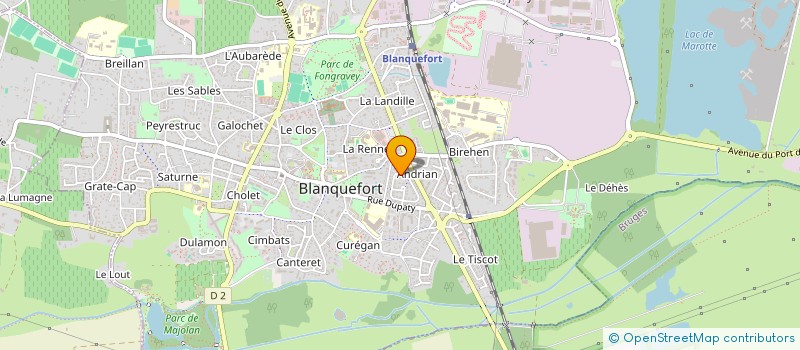 localisation de l'entreprise PHILEAS CONSULTING à BLANQUEFORT