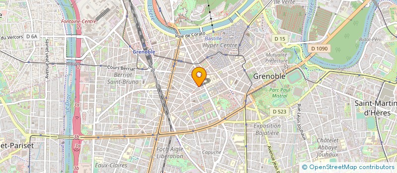 localisation de l'entreprise PHILEAS FOGG  GRENOBLE