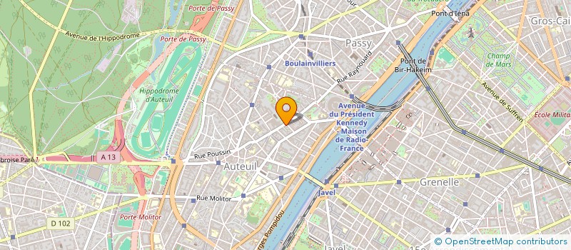 localisation de l'entreprise PHILEAS FOGG AND PARTNERS  PARIS