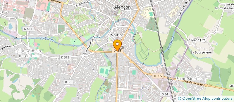 localisation de l'entreprise PHILEAS FOOD à ALENCON