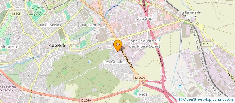 localisation de l'entreprise PHILEAS LS  AUBIERE