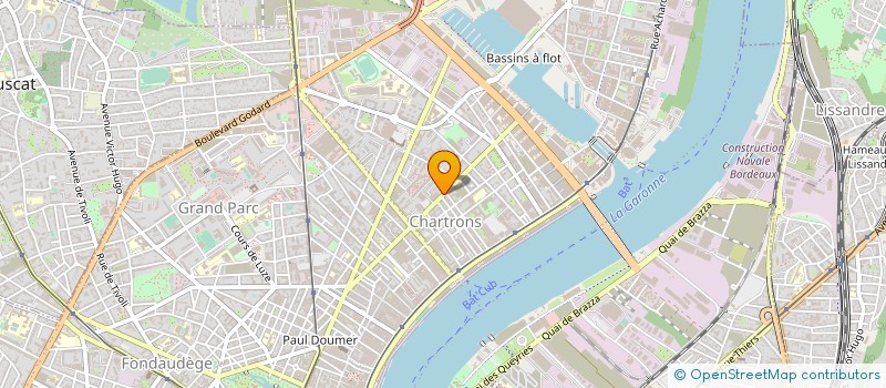 localisation de l'entreprise PHILEAS SOMMELIER à BORDEAUX