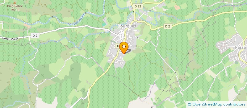 localisation de l'entreprise PHILEKA  FOURQUES