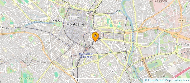 localisation de l'entreprise PHILEMAR  MONTPELLIER