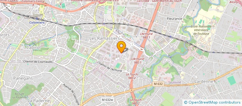 localisation de l'entreprise PHILEMON ET BAUCIS à COLOMIERS
