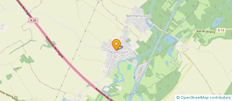 localisation de l'entreprise PHILENA  RIBEMONT