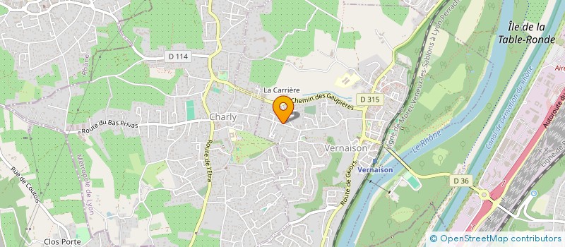 localisation de l'entreprise PHILEO HOLDING  MONTMEYRAN