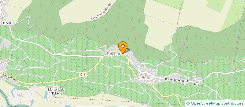 localisation de l'entreprise PHILEOL FRANCE  COEUR-DE-LA-VALLEE