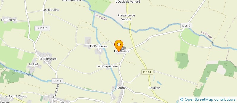 localisation de l'entreprise PHILEOS - LE LIBRE CHOIX DE VIVRE ENSEMBLE à GENOUILLE