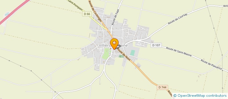 localisation de l'entreprise PHILES  VILLIERS-EN-PLAINE