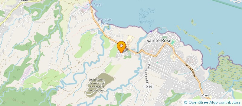 localisation de l'entreprise PHILETAS ET FILS à SAINTE-ROSE