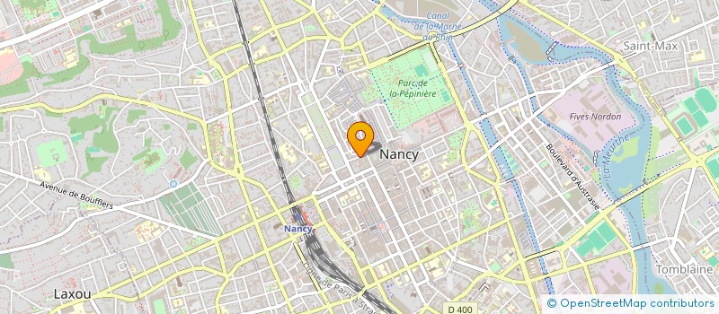 localisation de l'entreprise PHILFACTORJ  NANCY